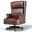 mascheroni classic president big  high boss office wing armchair chair